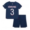 Paris Saint-Germain Presnel Kimpembe #3 Heimtrikot 2023-24 Kurzarm (+ kurze hosen)